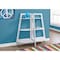 Monarch Specialties Bookshelf, Bookcase, Etagere, 3 Tier, 48"H, Office, Bedroom, Laminate, White, Contemporary, Modern I 2427 - alternate 4